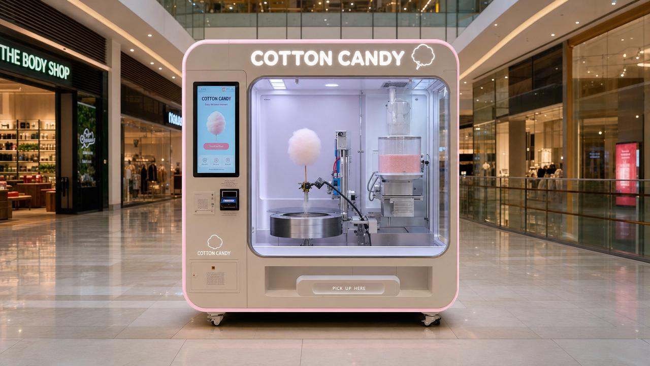 What Makes Cotton Candy Vending Machines Hard to Maintain?