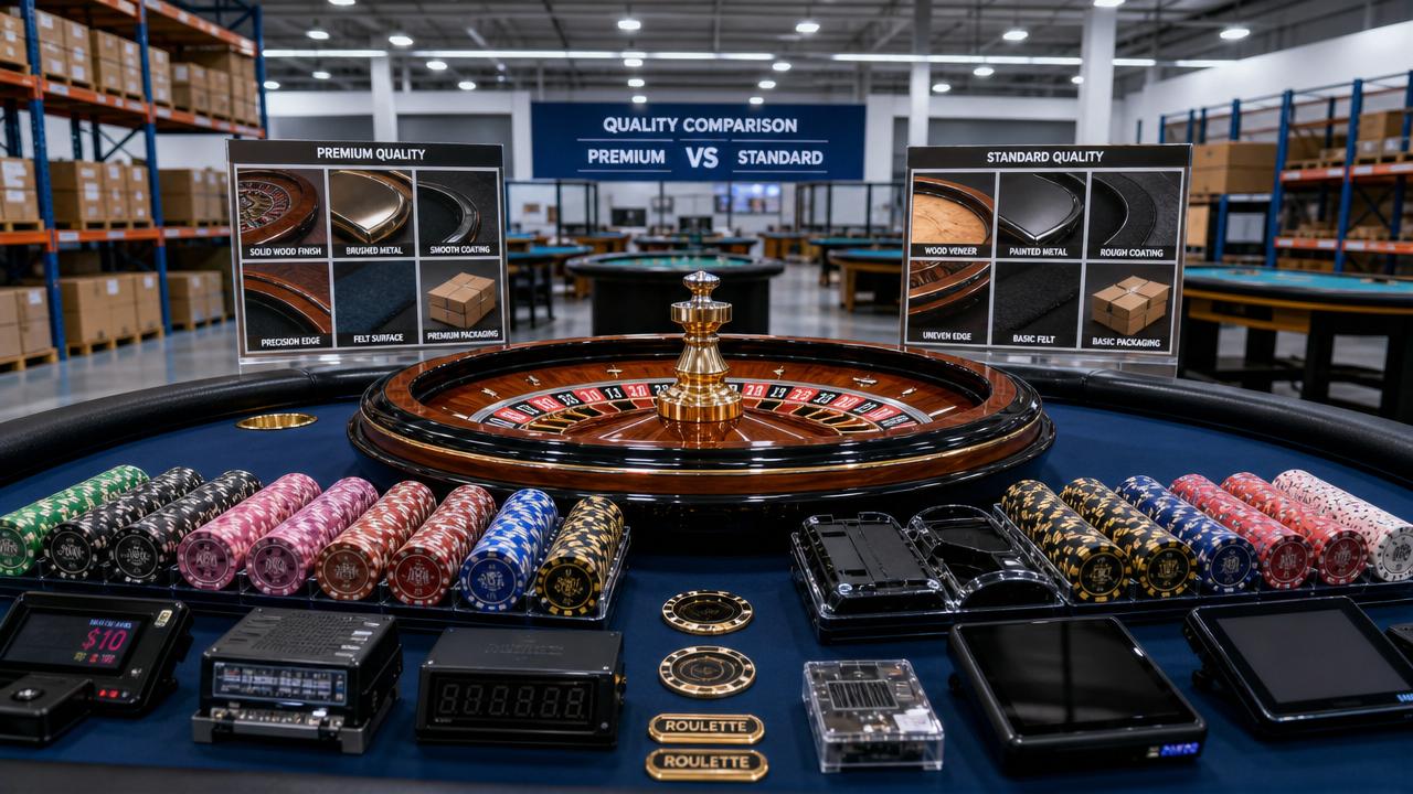 Wholesale Casino Equipment: How to Spot Mismatched Quality