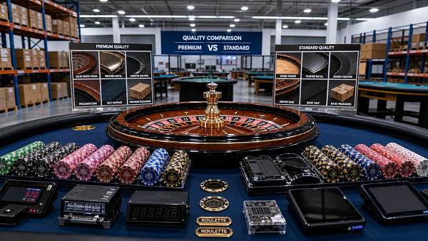 Wholesale Casino Equipment: How to Spot Mismatched Quality