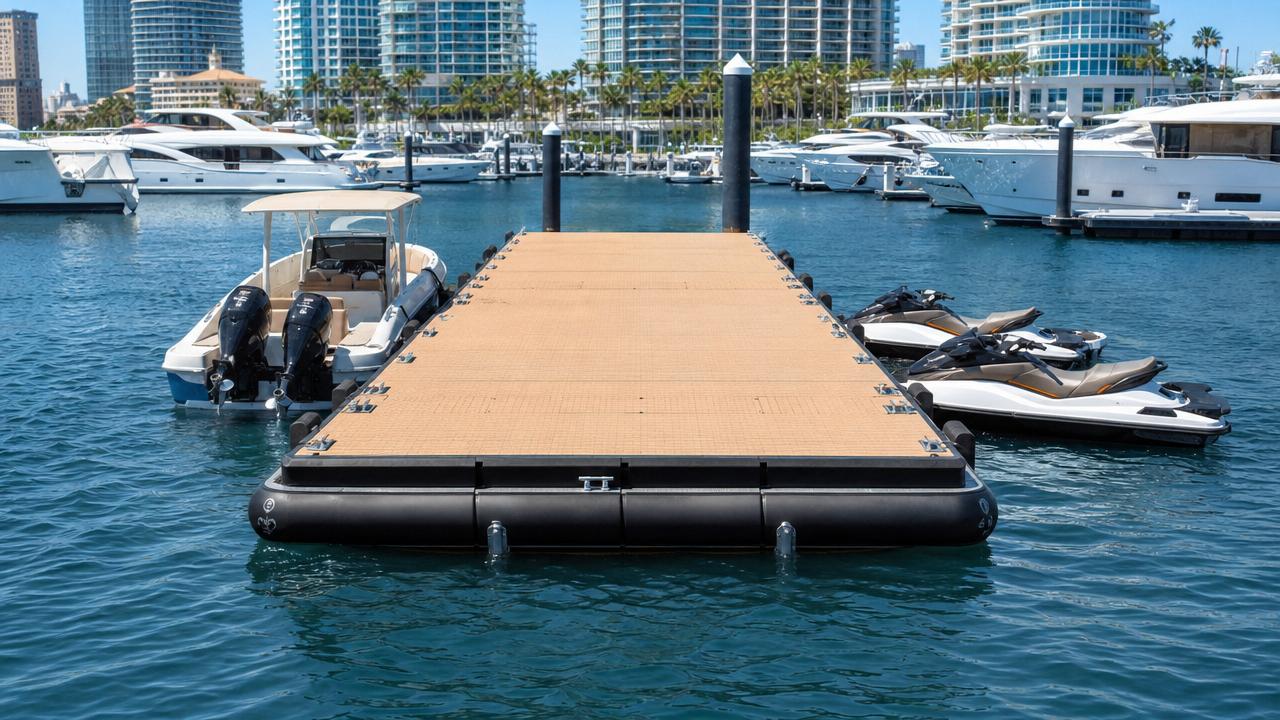 Inflatable docks: which designs hold up in busy marinas?