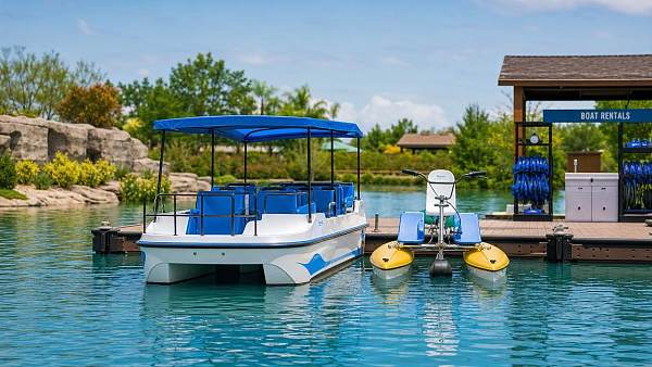 Commercial pedal boats or water tricycles for rental lakes?