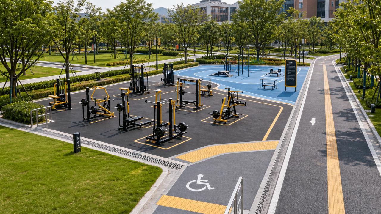 Outdoor fitness equipment park plans often fail at this step
