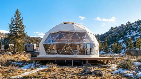 Geodesic dome tents: are they practical for year-round stays?