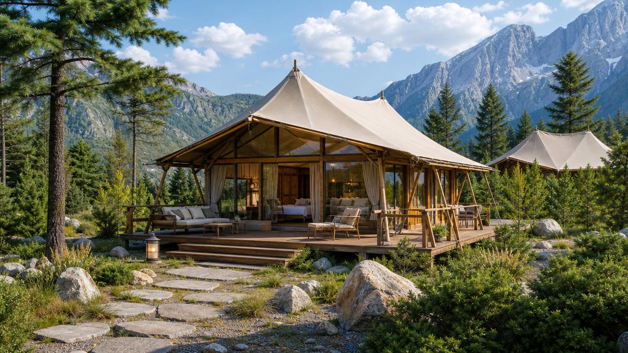 Camping glamping tents: what guests notice before anything else
