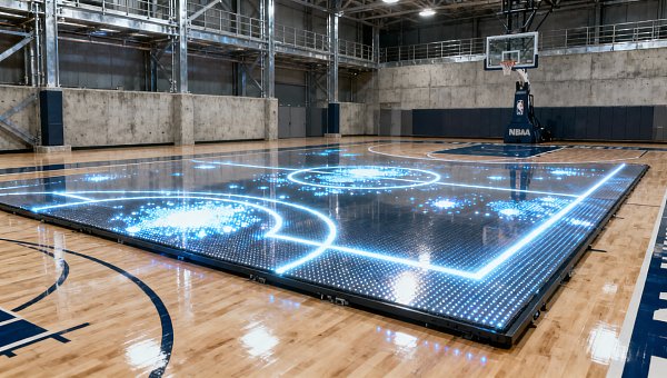 NBA to Adopt New LED Interactive Court Flooring in 2026–27 Season
