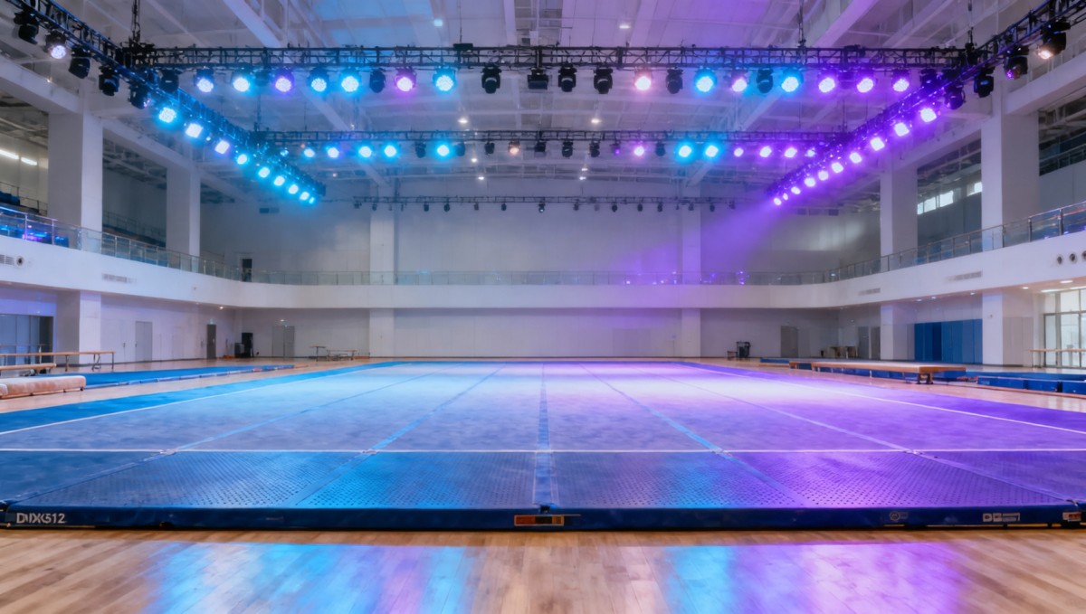 2026 National Rhythmic Gymnastics Championships in Chengdu Feature Export-Ready Smart Flooring & Lighting