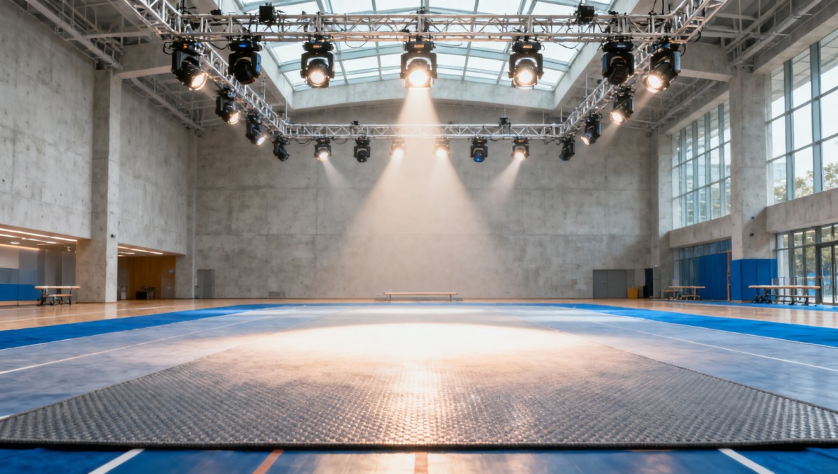 2026 National Rhythmic Gymnastics Championships in Chengdu Feature Export-Ready Smart Flooring & Lighting