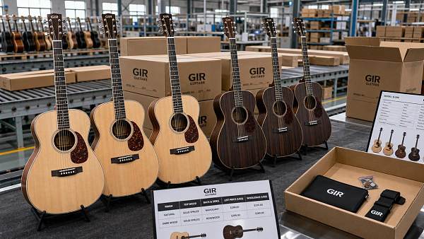 Acoustic Guitars Wholesale Prices Look Similar, So What Changes the Margin?