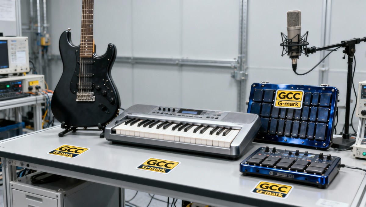 GCC Mandates G-Mark for Musical Instruments from June 2026