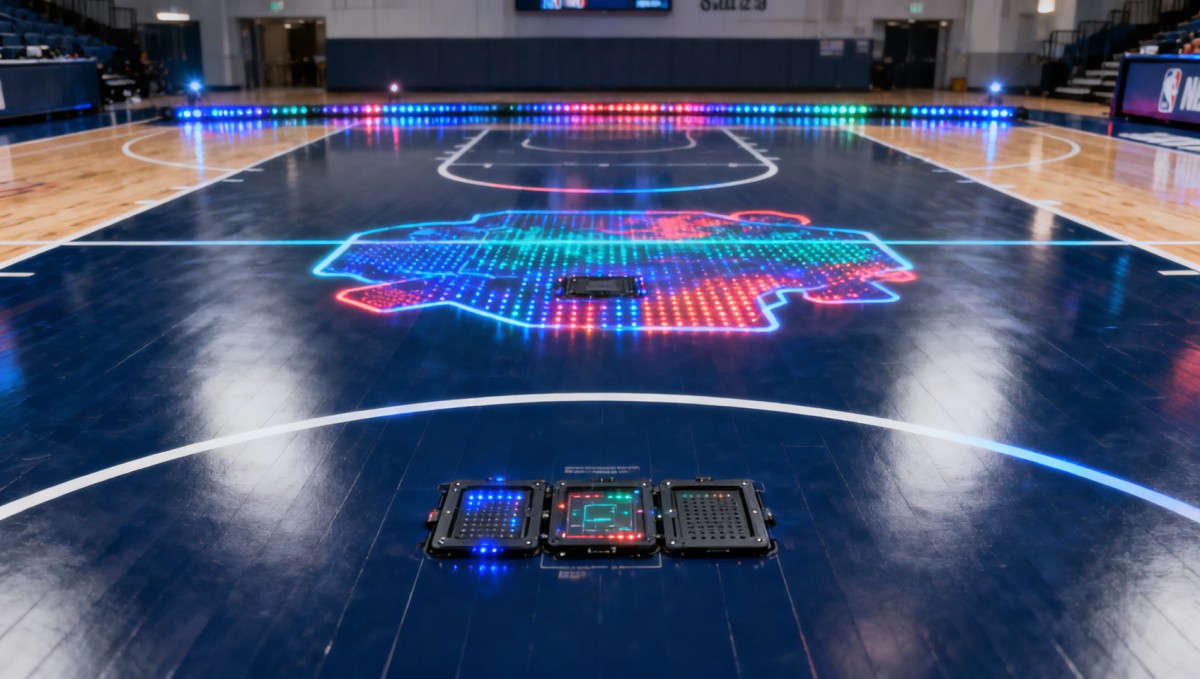 NBA to Deploy New LED Interactive Courts in 2026–27 Season NBA to Deploy New LED Interactive Courts in 2026–27 Season