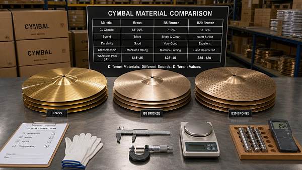 Why Cymbals Wholesale Prices Vary More Than Expected