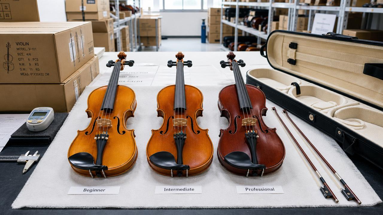Violins Wholesale: How to Spot Quality Gaps Before Ordering