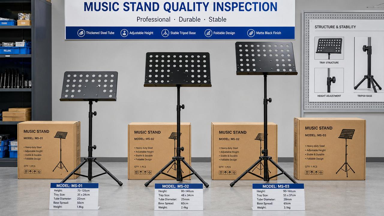 How to Compare Music Stands Wholesale Without Missing Quality Gaps