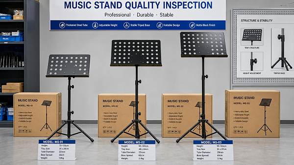 How to Compare Music Stands Wholesale Without Missing Quality Gaps