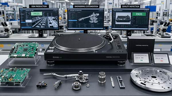 What to check before choosing dj turntables oem production