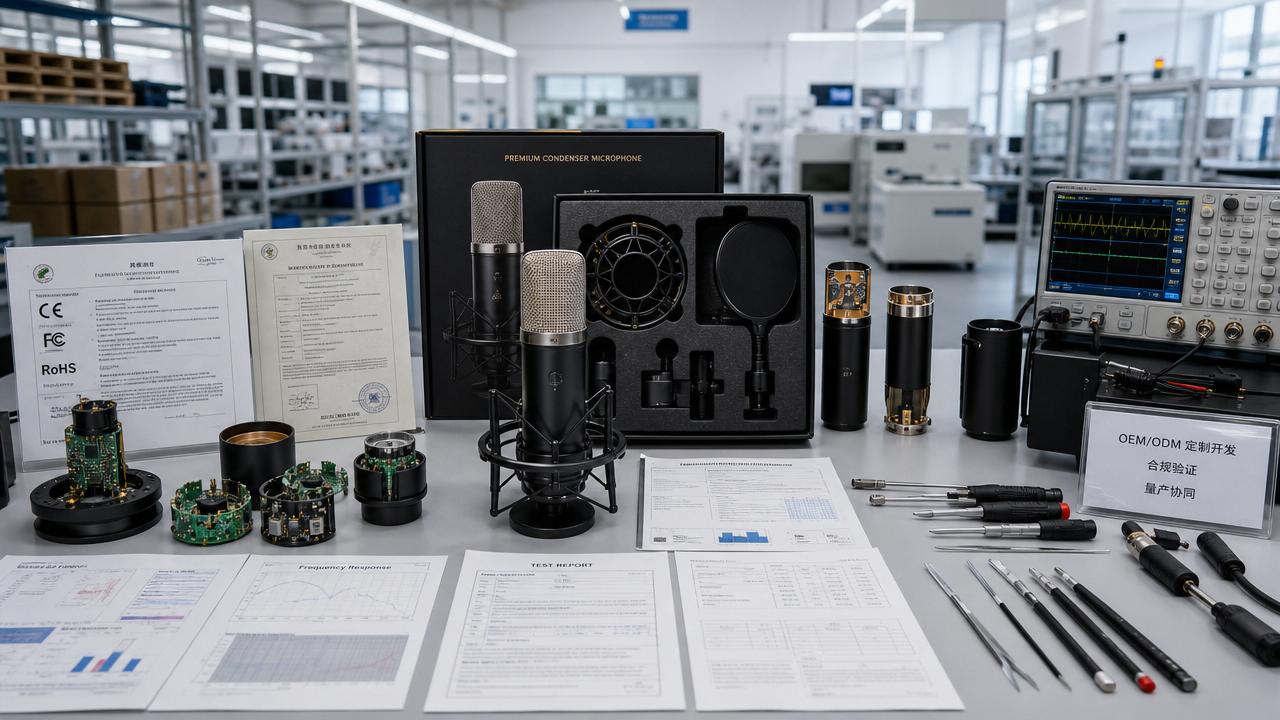 Condenser microphones oem mistakes that delay product launches
