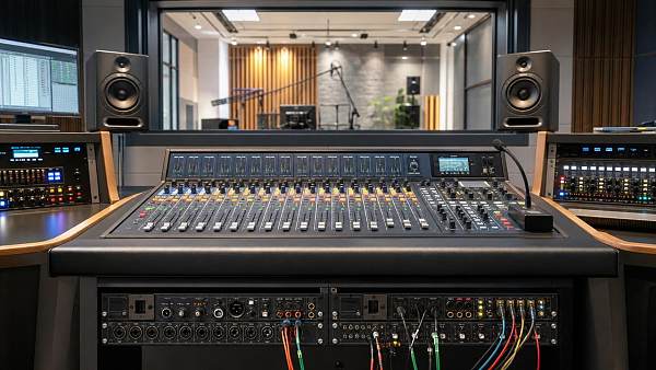 What should you compare before choosing broadcast consoles?