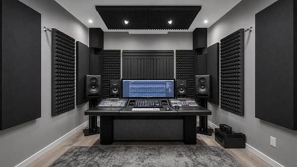 Studio acoustic foam panels can help, but where exactly?