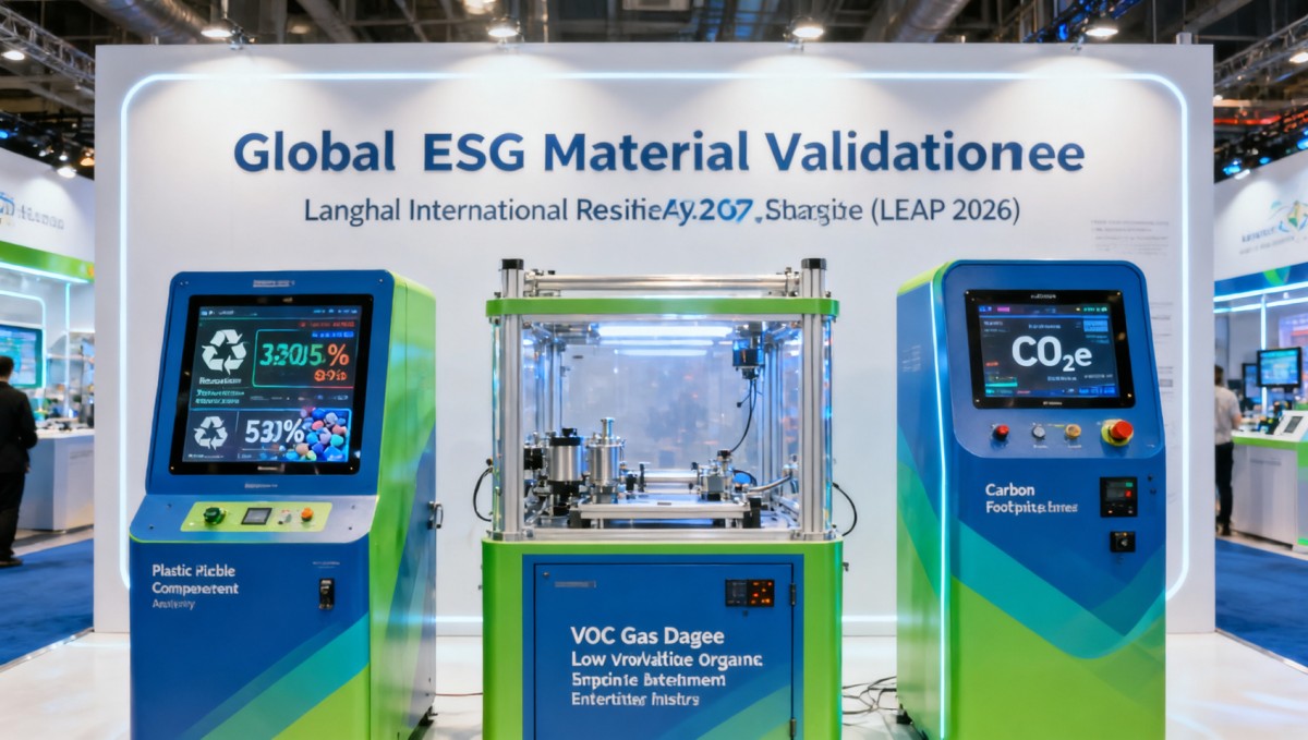LEAP 2026 Adds ESG Materials Verification Zone LEAP 2026 Adds ESG Materials Verification Zone