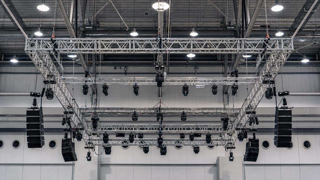 How aluminum lighting truss affects safety and load plans