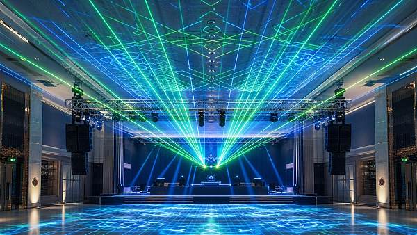 Are stage laser lights worth it for indoor event effects?