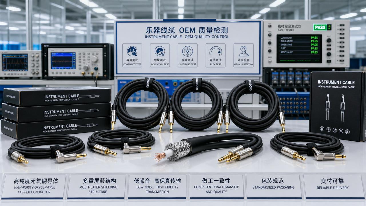 What to check before choosing instrument cables OEM