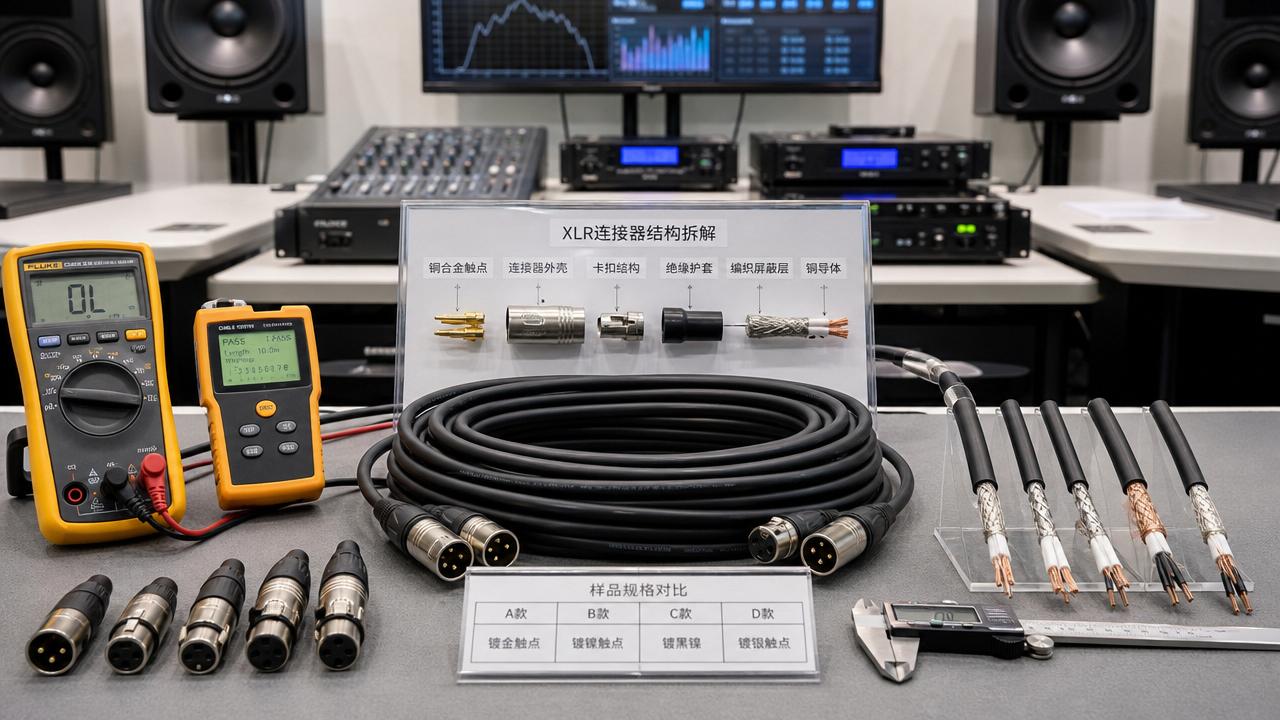 How to judge quality before ordering wholesale XLR cables