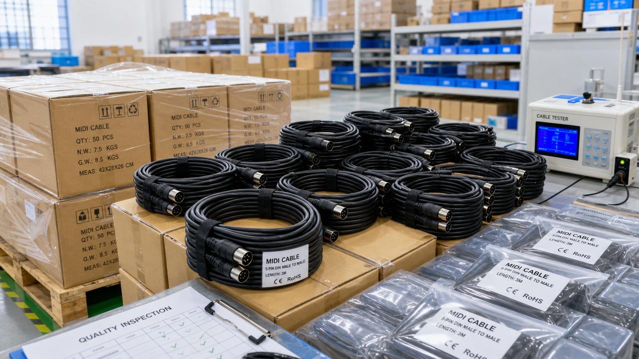 Are midi cables bulk orders really cheaper over time?