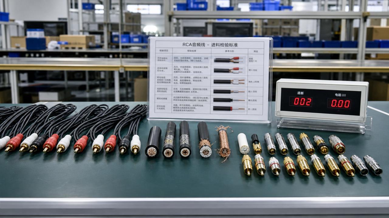 How to judge wholesale RCA cables before buying in volume