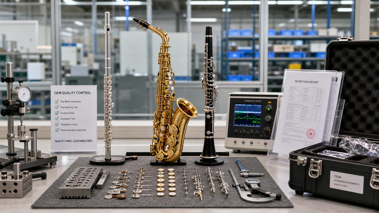How to judge woodwind instruments OEM quality before ordering