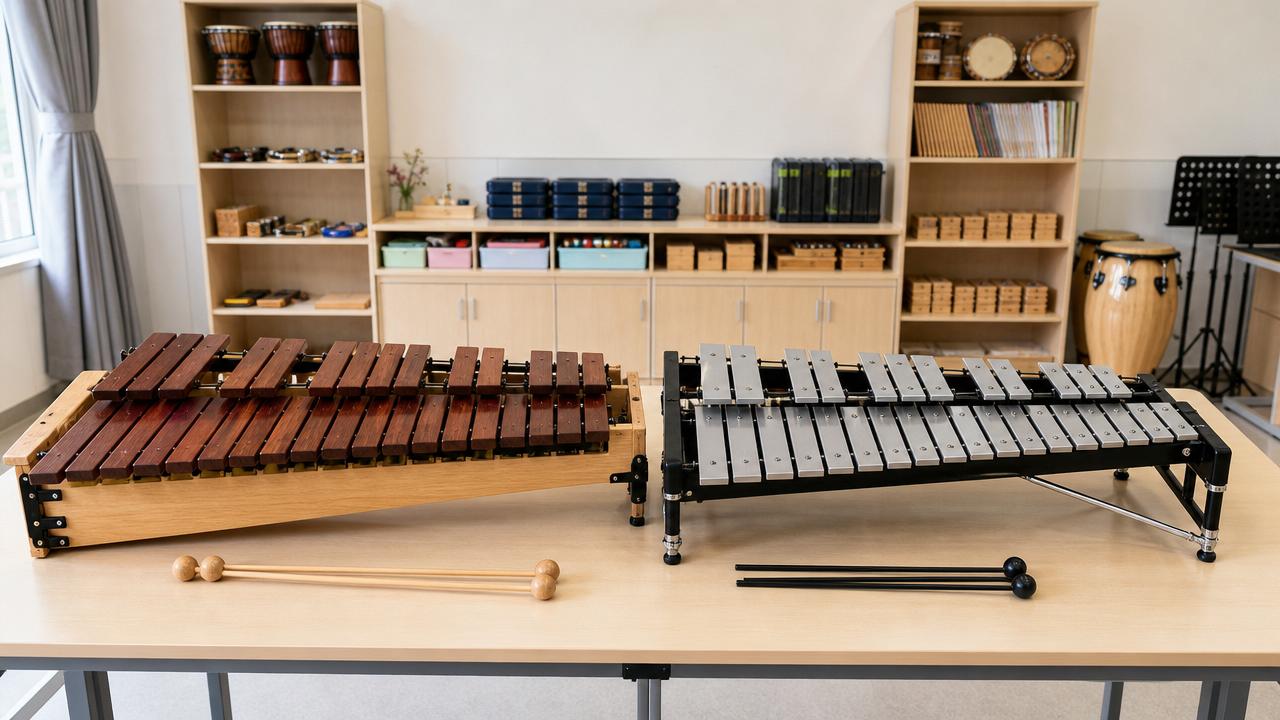 How to compare xylophones and glockenspiels for schools