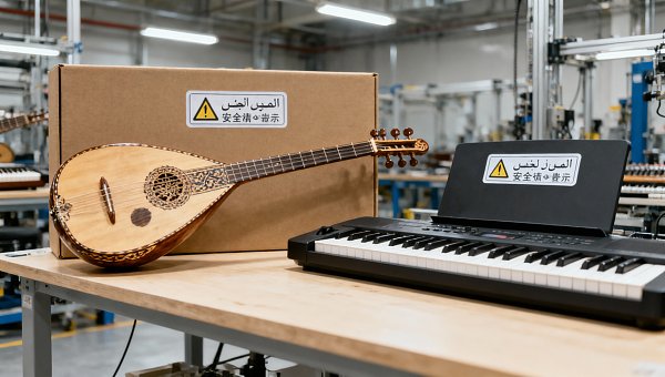 GCC Enforces Bilingual Arabic-Chinese Labeling for Musical Instruments