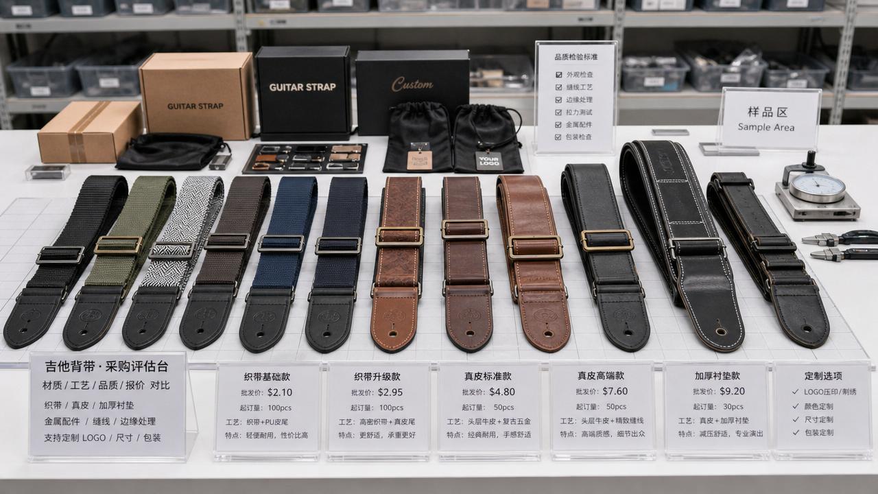 Why guitar straps wholesale costs vary more than expected