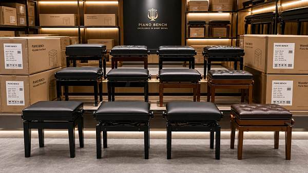 What makes piano benches wholesale orders hard to standardize