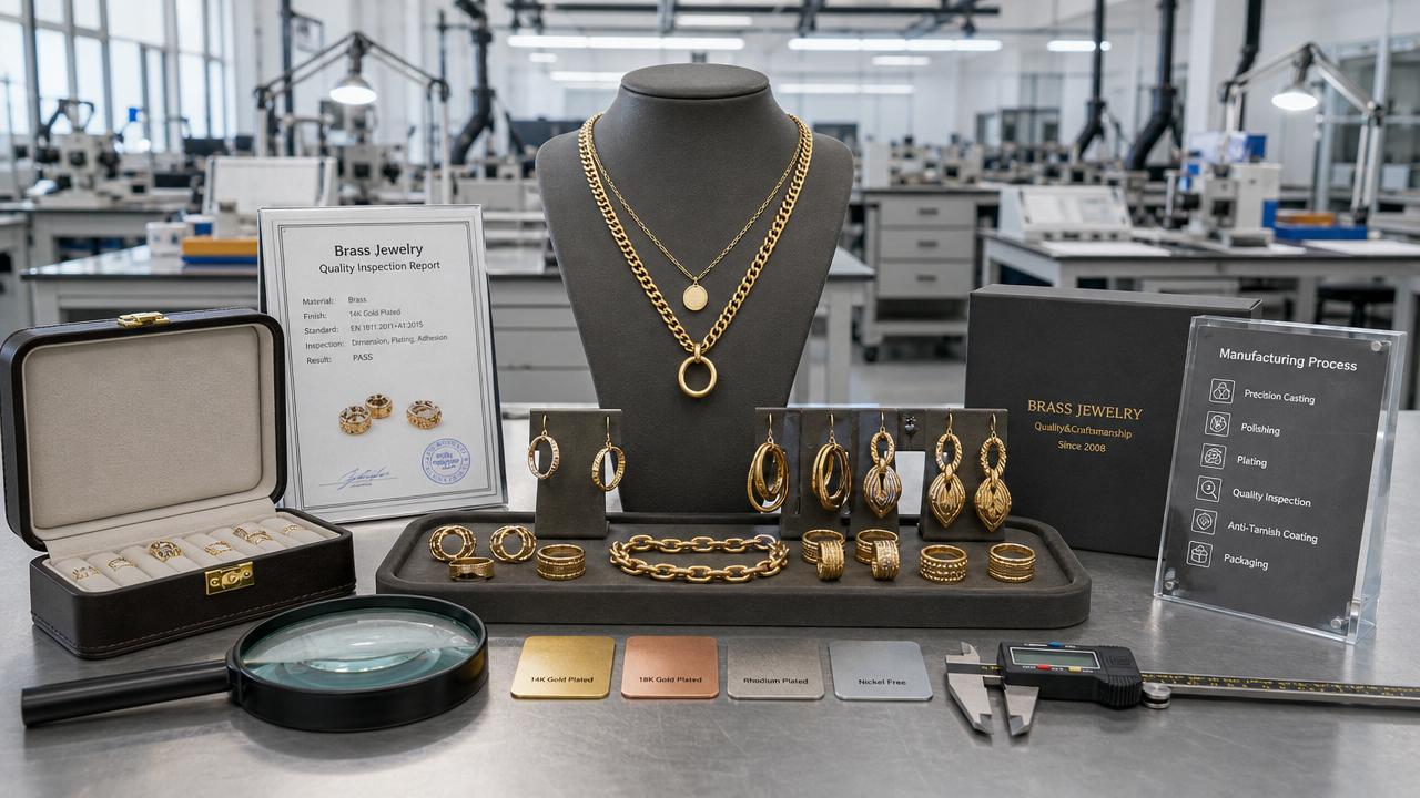 How to choose a brass jewelry manufacturer without quality risks