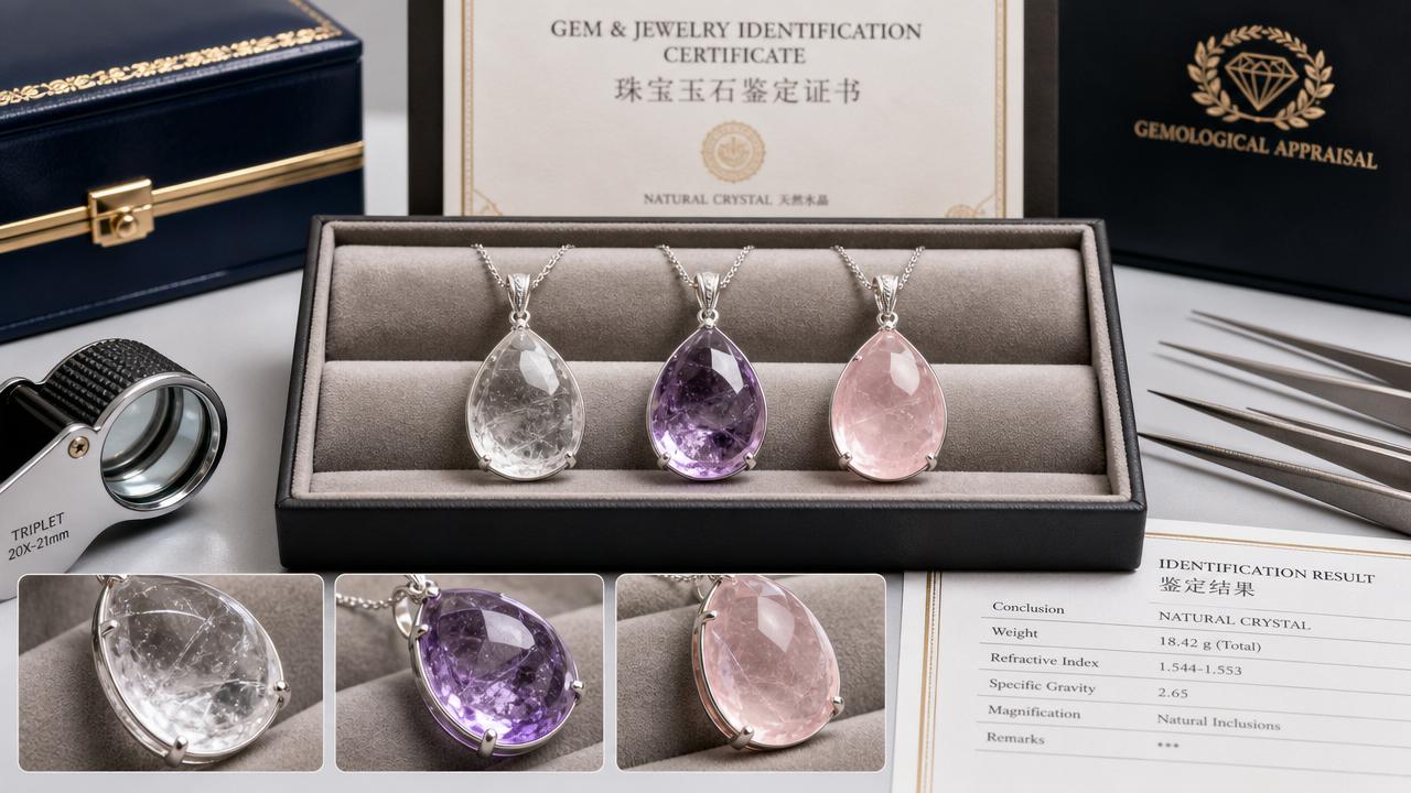 How to tell if natural crystal pendants are worth buying