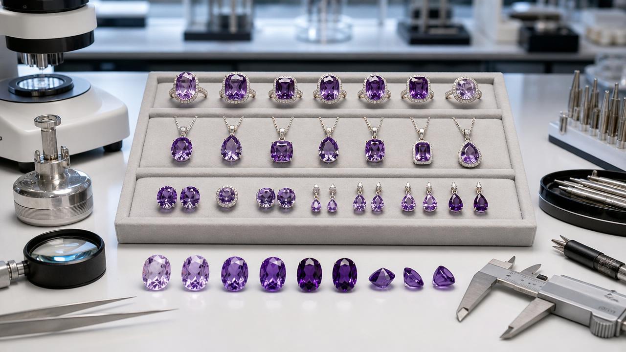 Why amethyst jewelry wholesale quality varies so much