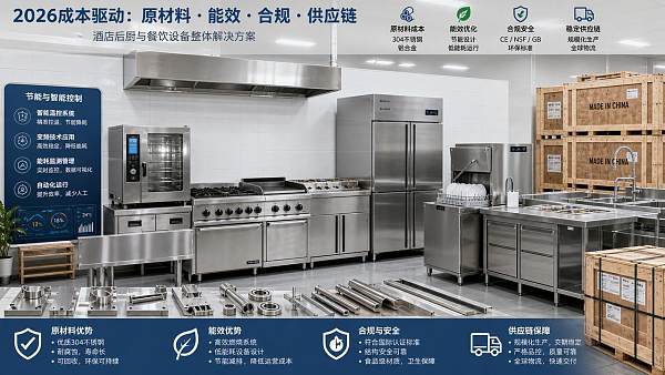 What drives Hotel & Catering Equipment costs in 2026