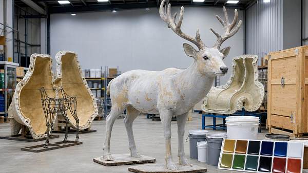 What affects costs in fiberglass statues custom projects?