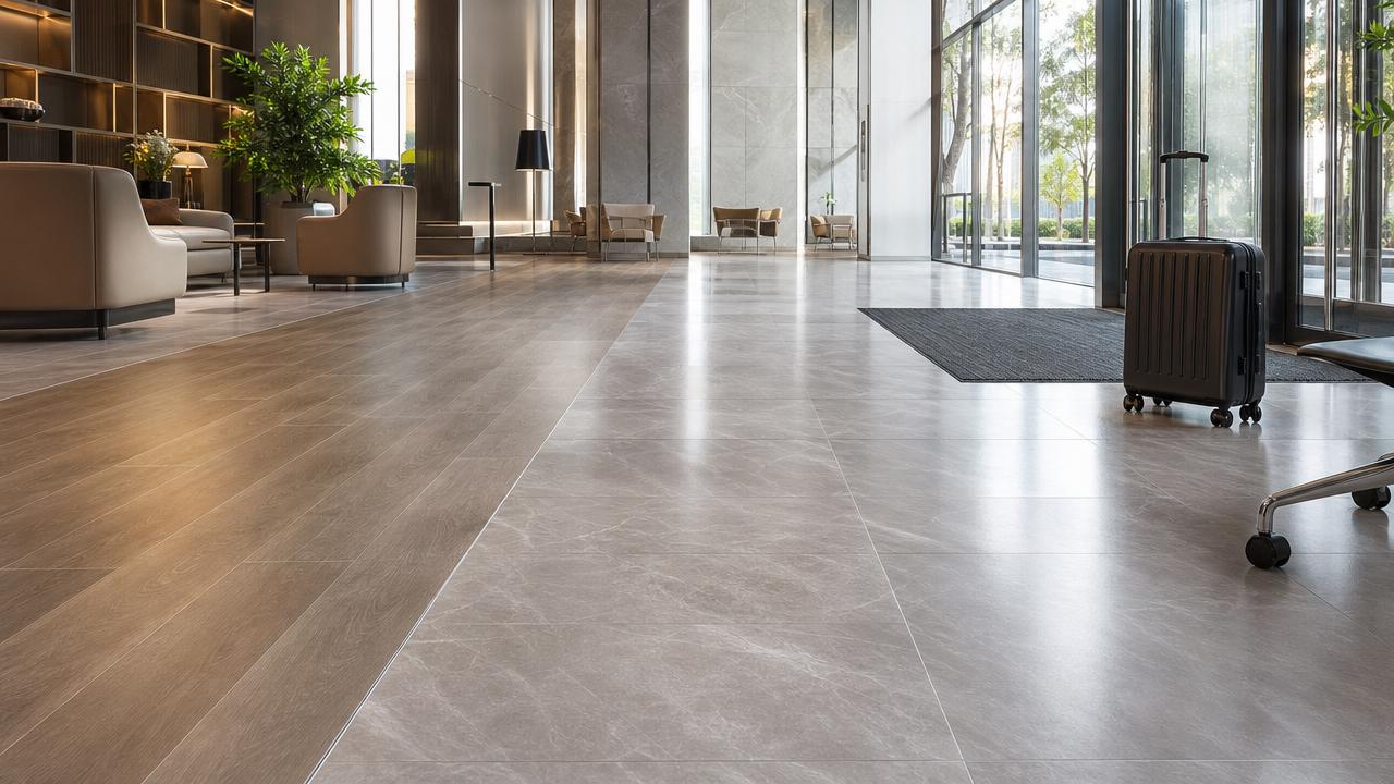 Is luxury vinyl tile commercial flooring durable enough?