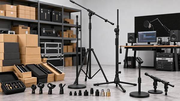 Microphone Stands Bulk Buying Guide: Types, Heights, and Load Capacity