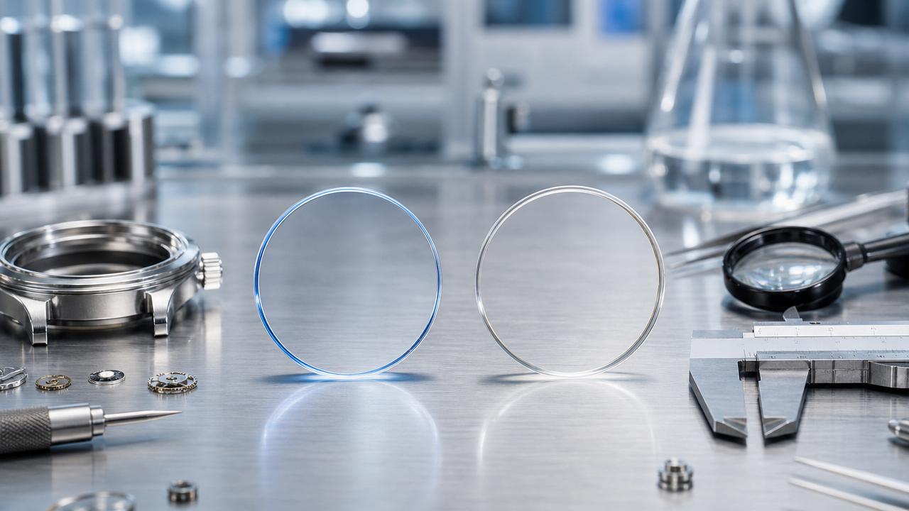 Sapphire Watch Glass vs Mineral Glass: Durability, Clarity, and Cost Differences