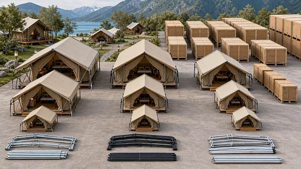 Safari Tents Wholesale: How to Compare Frame Materials, Sizes, and MOQ