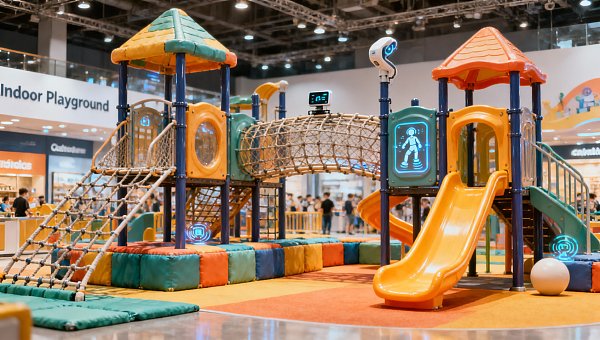 Smart Indoor Playgrounds Draw Buyers at Guangzhou 2026