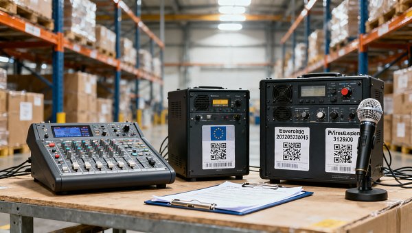 EU DPP Deadline Nears for Pro Stage Audio on July 19