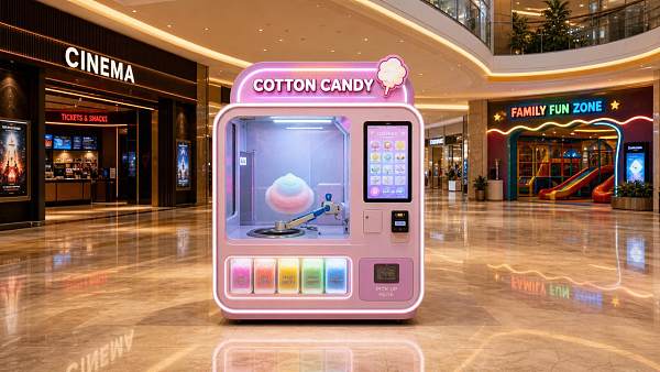 Cotton Candy Vending Machines: Best Locations, Capacity, and Daily Operating Needs