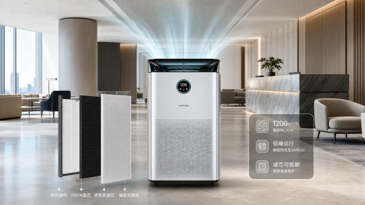 Commercial Air Purifiers Buying Guide: CADR, Filter Types, Noise, and Maintenance Costs