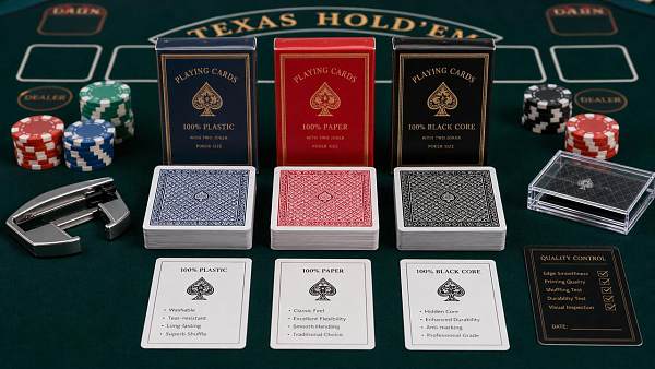 How to Choose Wholesale Playing Cards for Casino Use: Materials, Finish, and MOQ