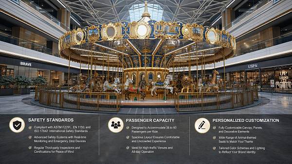 Carousel Rides Manufacturer Selection Guide: Safety Standards, Capacity, and Customization