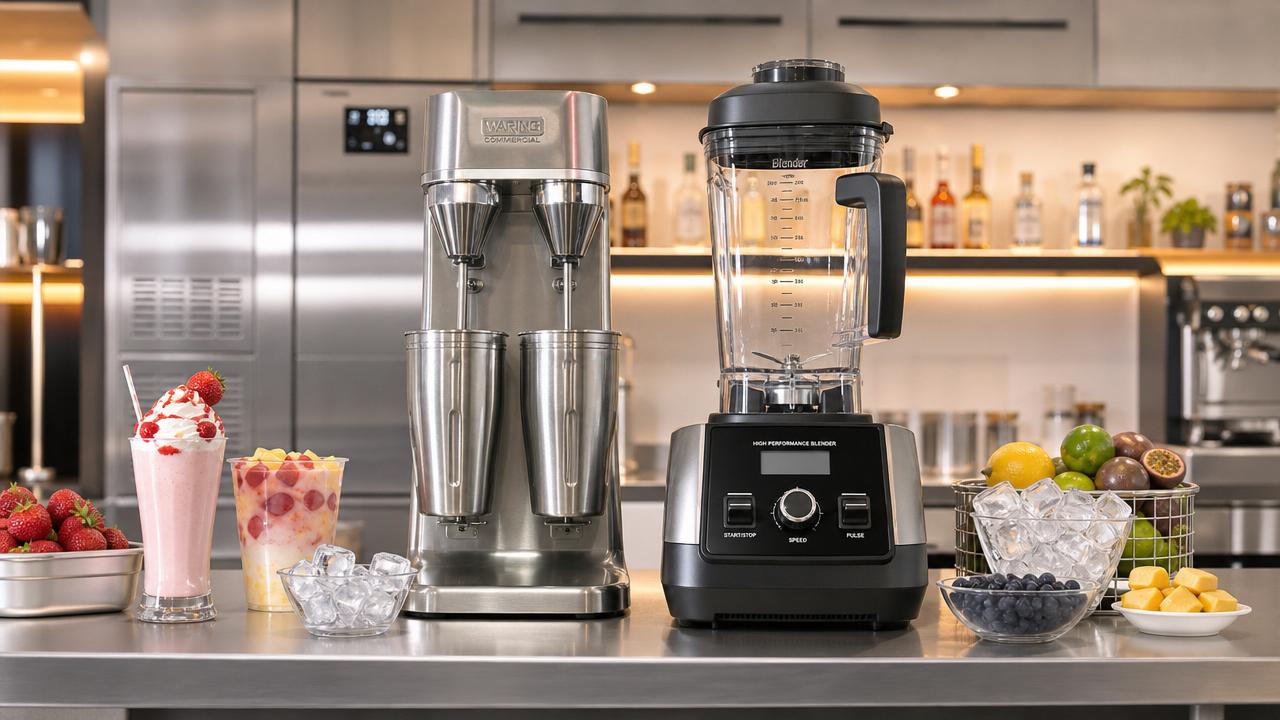 Commercial Milkshake Mixers vs Blenders: Which Is Better for High-Volume Service?